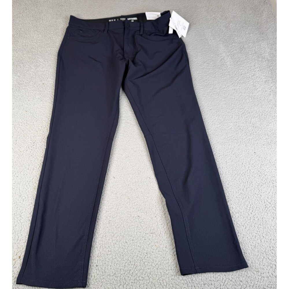 Projek Raw Tech Pants Mens 36x31 Blue Stretch 360 Anti-Wrinkle Quick Dry Golf